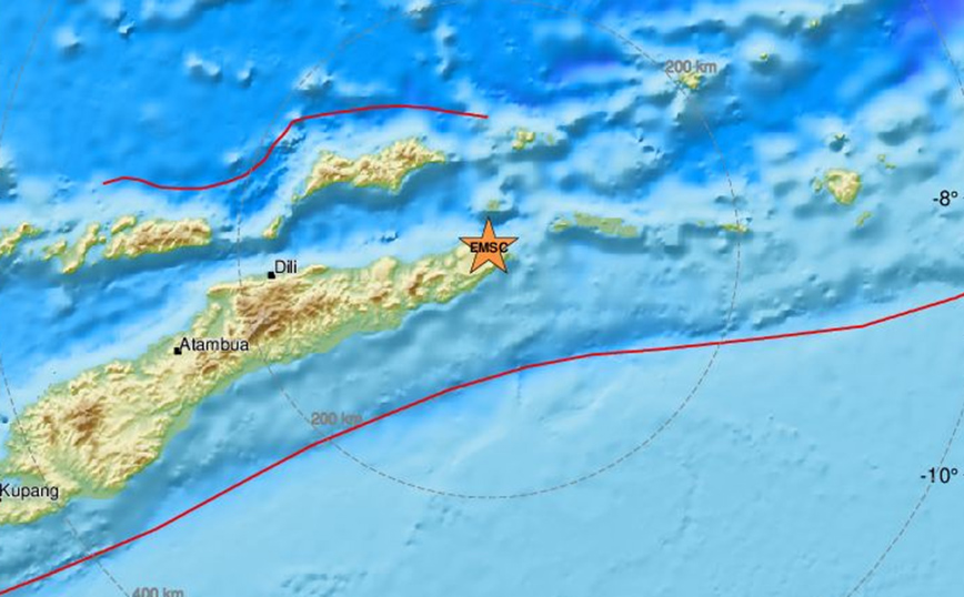 Σεισμός 6,3 Ρίχτερ στο νησί Τιμόρ &#8211; Φόβοι για τσουνάμι