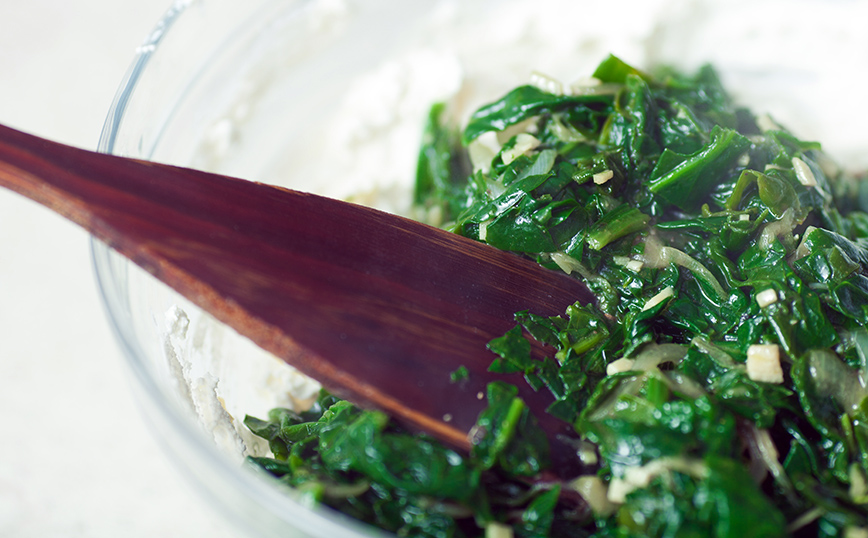 Μαγειρεμένο σπανάκι Μαγειρεμένο σπανάκι