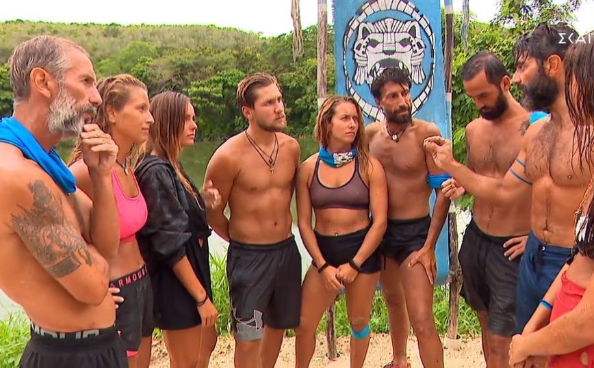 Survivor: Οι Μπλε νίκησαν και έγιναν ξανά ομάδα – Ο Σπύρος Μαρτίκας προσπάθησε να δυναμιτίσει το κλίμα