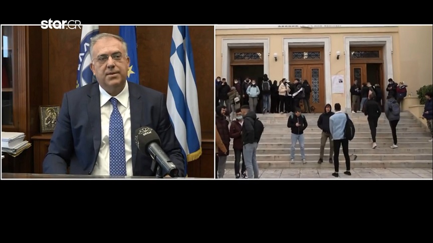 Τάκης Θεοδωρικάκος: Όλο το σχέδιο για την πανεπιστημιακή αστυνομία