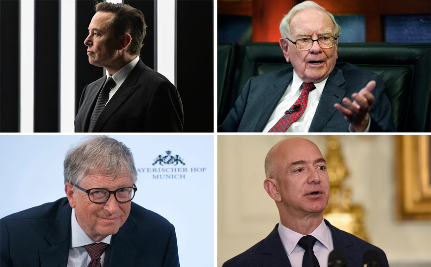 Οι «centibillionaires» που η περιουσία τους ξεπερνά τα 100 δισ. δολάρια