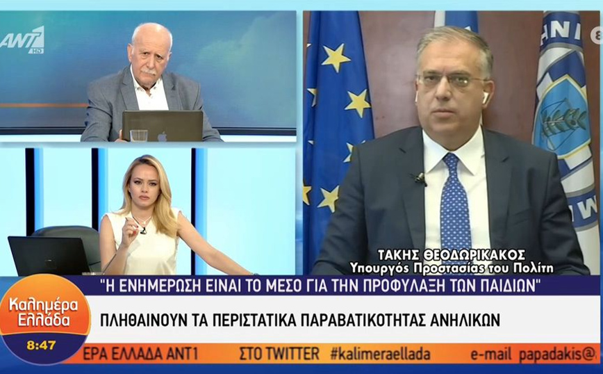 Θεοδωρικάκος: Δεν θα επιτρέψουμε να μπει κανείς στην Ελλάδα με παράνομο τρόπο, ούτε από τον Έβρο ούτε από πουθενά