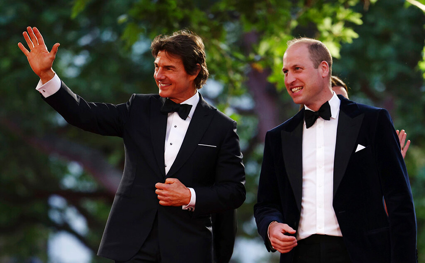 Ο πρίγκιπας Ουίλιαμ και η Κέιτ Μίντλετον στην πρεμιέρα του Top Gun Ο πρίγκιπας Ουίλιαμ και η Κέιτ Μίντλετον στην πρεμιέρα του Top Gun