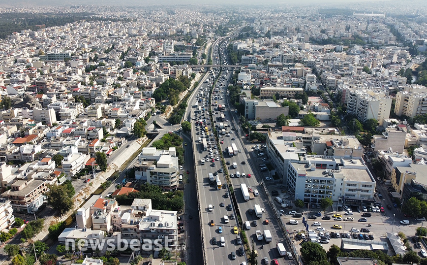 Αυτή είναι η εικόνα τώρα στον Κηφισό &#8211; Η κίνηση μέσα από εντυπωσιακές φωτογραφίες