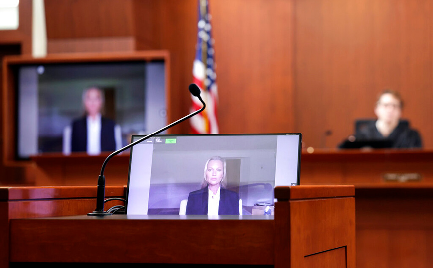 Η κατάθεση της Κέιτ Μος στη δίκη Ντεπ=Χερντ Η κατάθεση της Κέιτ Μος στη δίκη Ντεπ=Χερντ