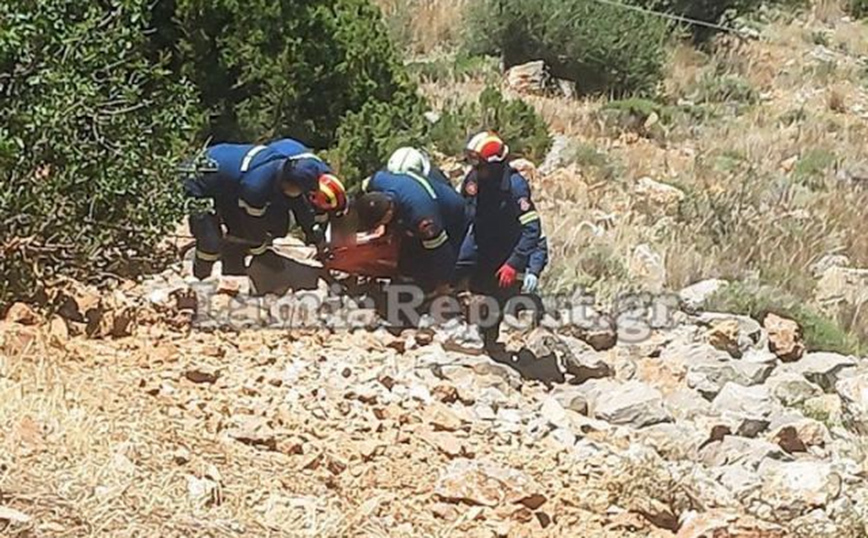 Τραγικός θάνατος εργάτη στη Βοιωτία: Το σκαπτικό μηχάνημα που χειριζόταν έπεσε σε γκρεμό 150 μέτρων