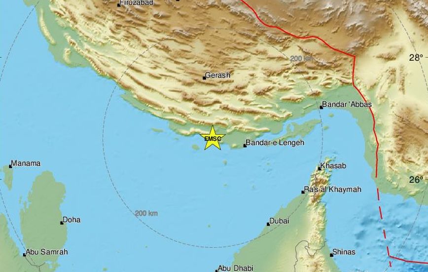 Ισχυρός σεισμός ταρακούνησε το Ιράν