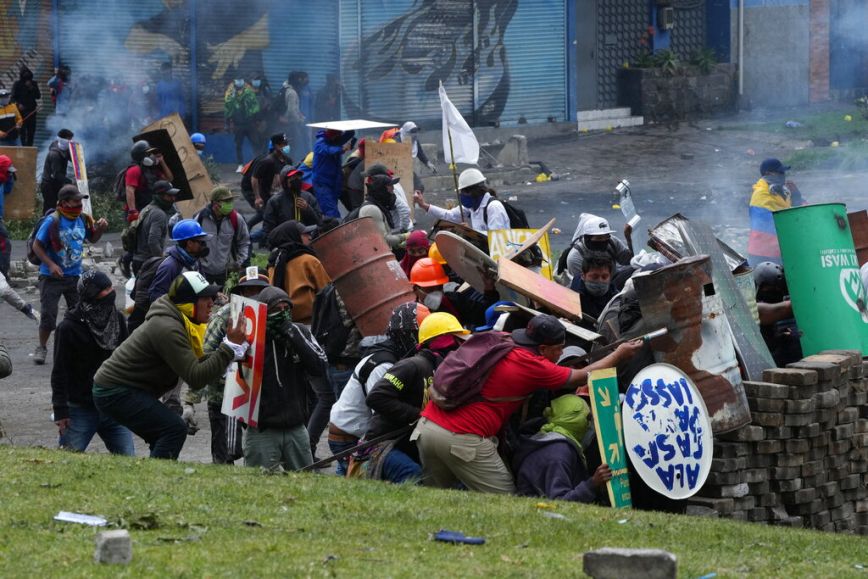 Ισημερινός: Συνεχίζονται οι διαδηλώσεις &#8211; Προσπάθεια «πραξικοπήματος» βλέπει ο πρόεδρος Λάσο