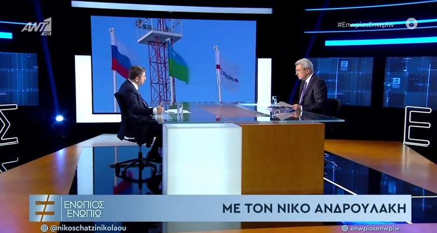 Νίκος Ανδρουλάκης: Δεν θα γίνω τροχονόμος μεταξύ ΝΔ και ΣΥΡΙΖΑ – Ο Ερντογάν θα κάνει τα πάντα