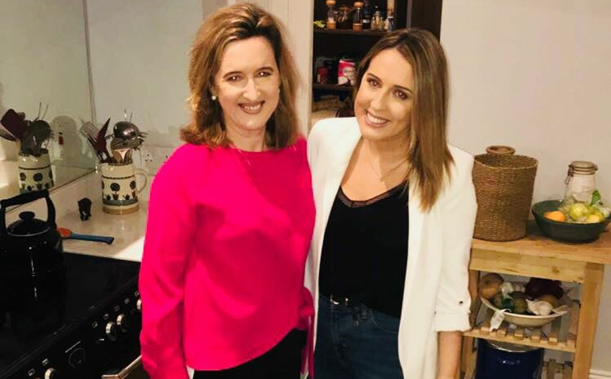 H Cathrene Keane και η μητέρα της H Cathrene Keane και η μητέρα της