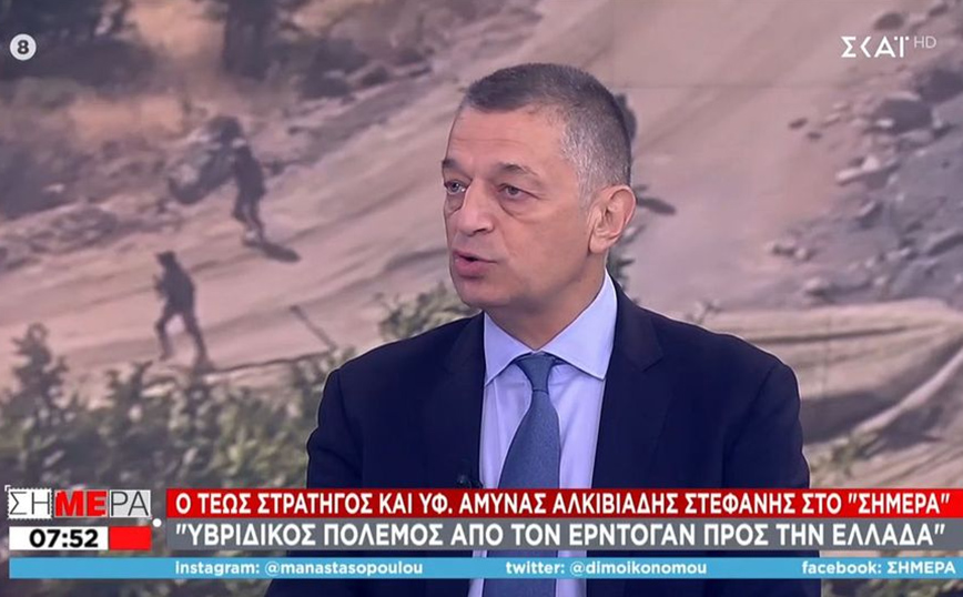 Στρατηγός Στεφανής: Ο Ερντογάν πάει γυρεύοντας για επεισόδιο &#8211; Από υβριδικό πόλεμο μέχρι αποκλεισμό νησιών