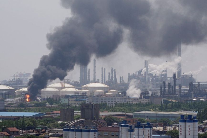 Κίνα: Τουλάχιστον ένας νεκρός από πυρκαγιά σε εργοστάσιο χημικών στην Σανγκάη