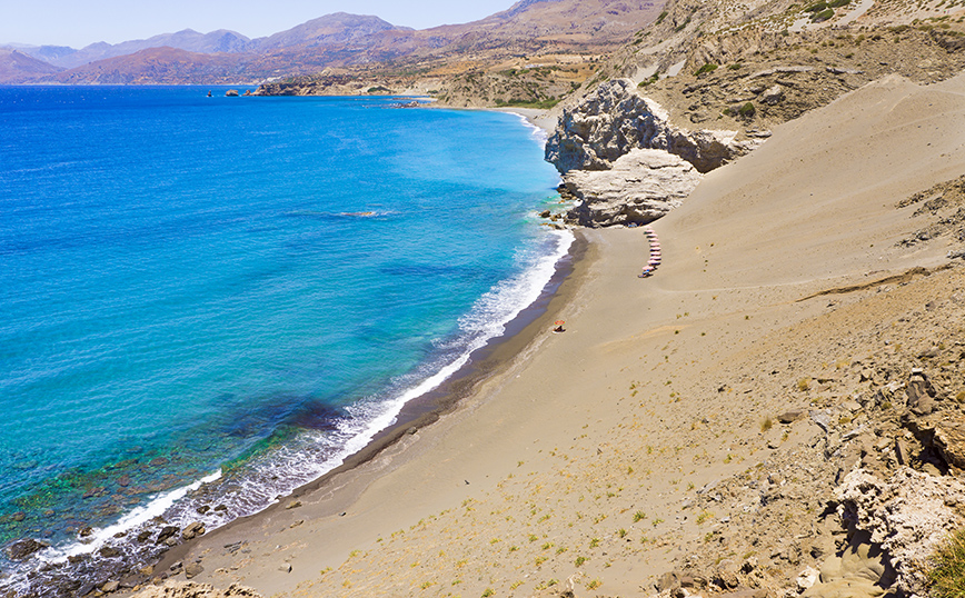 Παραλία Άγιου Παύλου: Το μέρος στο νότο της Κρήτης που θυμίζει&#8230; έρημο