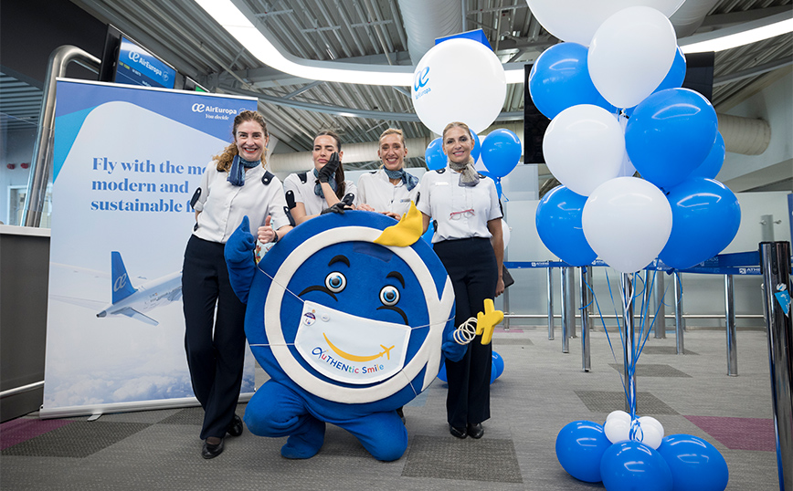 Η Air Europa ξαναρχίζει το καλοκαιρινό δρομολόγιό της μεταξύ Αθήνας και Μαδρίτης