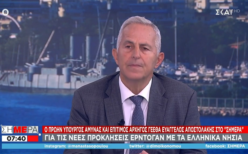 Ευάγγελος Αποστολάκης για ελληνοτουρκικά: Η Άγκυρα παίρνει… αέρα από τον Στόλτενμπεργκ