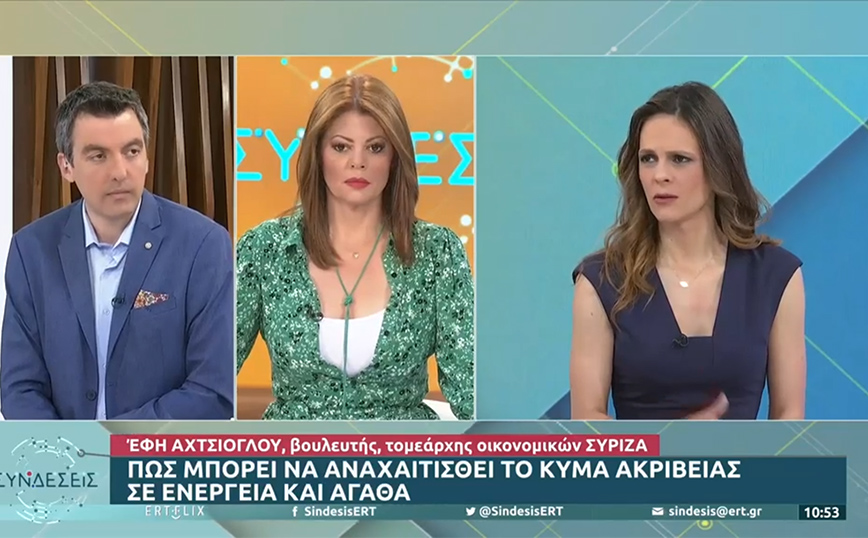 Αχτσιόγλου: Αναγκαία η λήψη ρυθμιστικών και φορολογικών μέτρων για την ακρίβεια