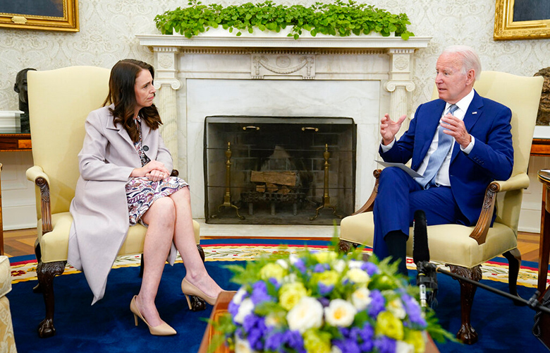 Τζο Μπάιντεν και Τζασίντα Άρντερν Τζο Μπάιντεν και Τζασίντα Άρντερν