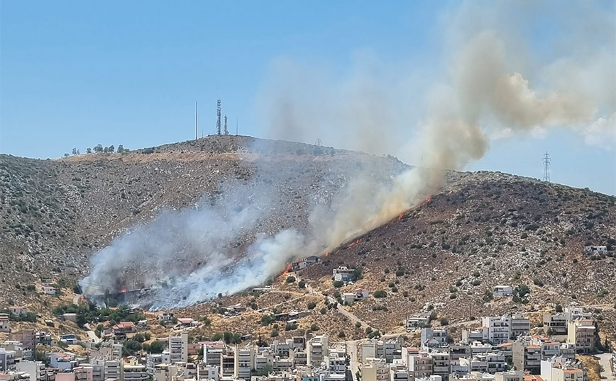 Φωτιά τώρα στο Σχιστό &#8211; Κυκλοφοριακές ρυθμίσεις