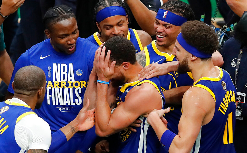 NBA Finals: Η απονομή στους πρωταθλητές Γουόριορς &#8211; Βίντεο και φωτογραφίες