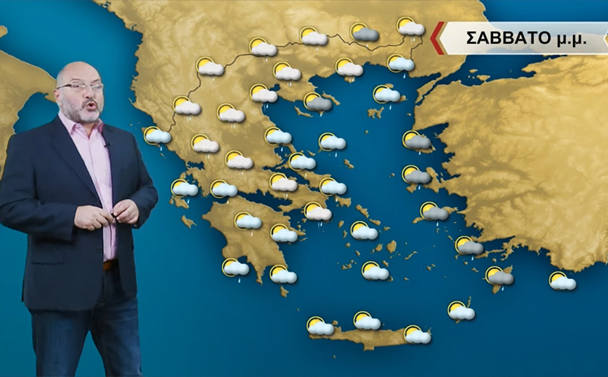 Σάκης Αρναούτογλου: Νέα στοιχεία για την εξέλιξη της κακοκαιρίας Genesis – Τι περιμένουμε τις επόμενες ώρες