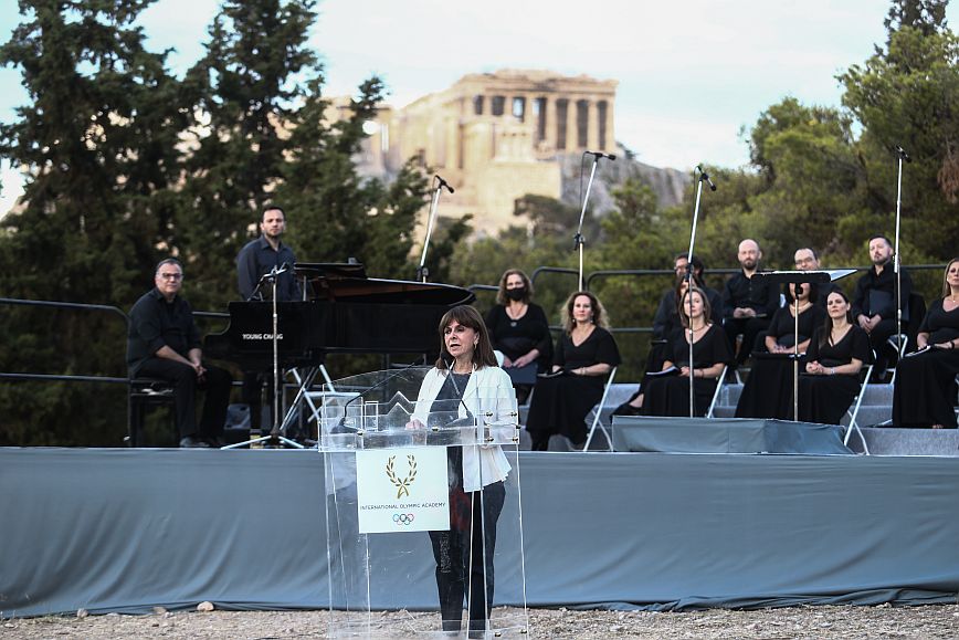 Κατερίνα Σακελλαροπούλου: Κήρυξε την έναρξη της 62ης Διεθνούς Συνόδου για Νέους Ολυμπιακούς Πρεσβευτές