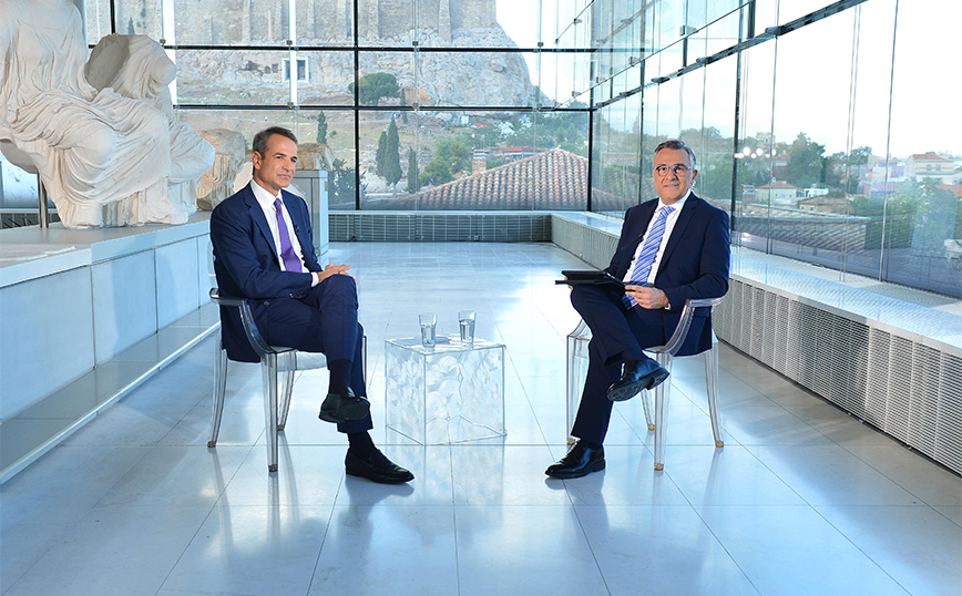 Συνέντευξη του Κυριάκου Μητσοτάκη στην ΕΡΤ Συνέντευξη του Κυριάκου Μητσοτάκη στην ΕΡΤ