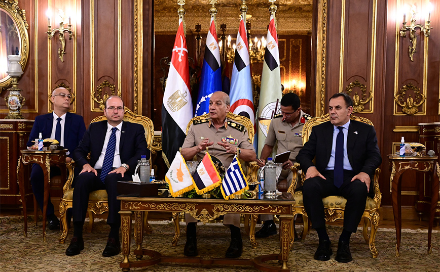 Πέμπτη τριήμερη συνάντηση Ελλάδας - Κύπρου - Αιγύπτου Πέμπτη τριήμερη συνάντηση Ελλάδας - Κύπρου - Αιγύπτου