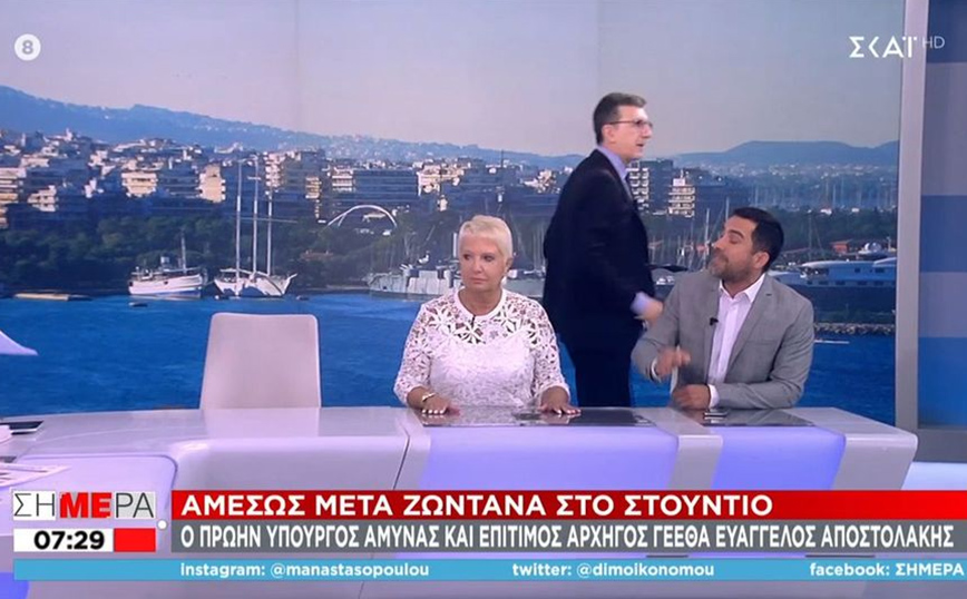 «Τα πήρε» ο Πορτοσάλτε και έφυγε από το studio: «Ρε δεν μας παρατάς πρωί-πρωί»