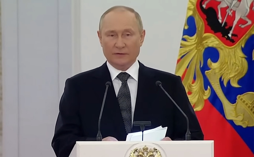 Πούτιν: Υπέγραψε διάταγμα για οικονομικές παροχές σε όσους έφυγαν από την Ουκρανία στη Ρωσία