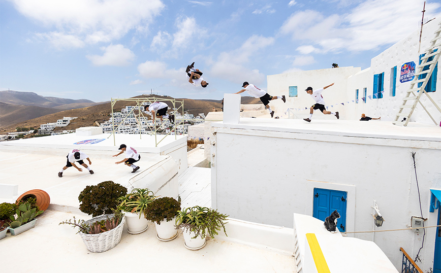 Η καρδιά του freerunning χτυπάει δυνατά στην Αστυπάλαια