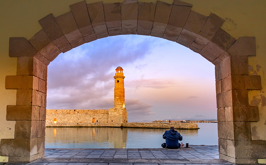 Ο φάρος στο Ρέθυμνο