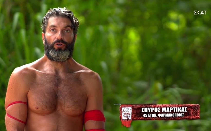 Survivor: Δεν πτοείται ο Σπύρος Μαρτίκας που είναι 10η φορά υποψήφιος προς αποχώρηση και δίνει υποσχέσεις