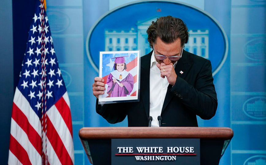 Ο Μάθιου Μακόναχι στο Λευκό Οίκο Ο Μάθιου Μακόναχι στο Λευκό Οίκο