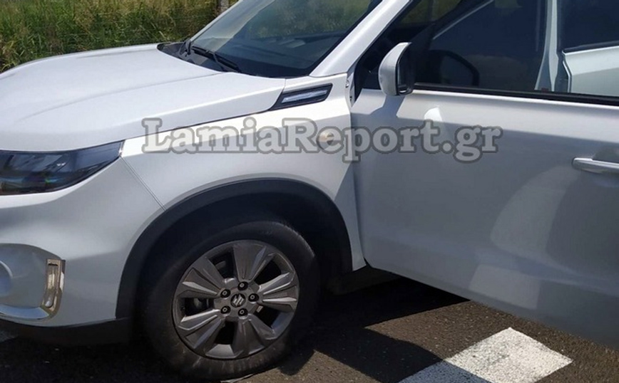 Τροχαίο στην εθνική οδό με τέσσερα οχήματα Τροχαίο στην εθνική οδό με τέσσερα οχήματα