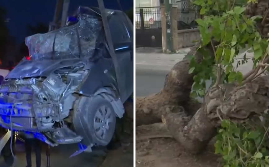 Νεκρός 18χρονος σε σοκαριστικό τροχαίο στο Χαλάνδρι: «Ξαφνικά ένα μπαμ σαν βόμβα» &#8211; Ξεριζώθηκε το δέντρο