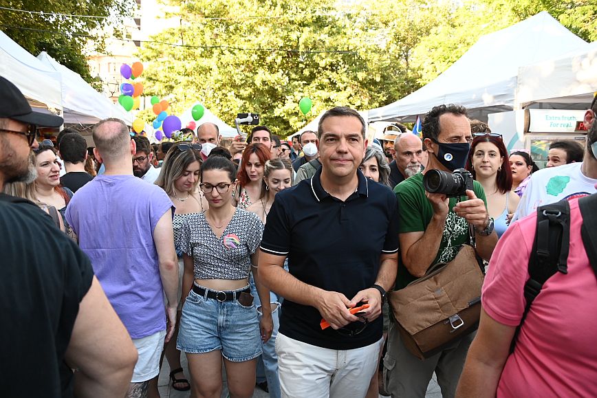 Athens Pride 2022: Στο Σύνταγμα ο Αλέξης Τσίπρας – Δείτε φωτογραφίες