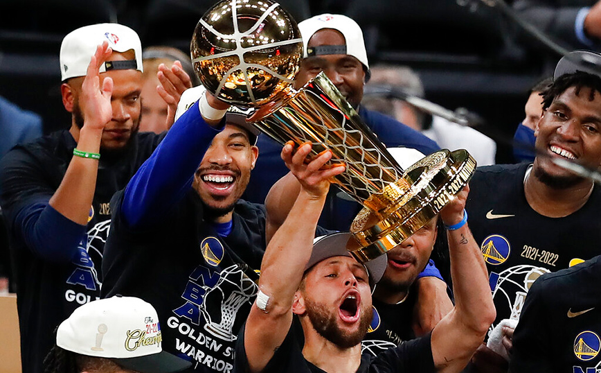 Βοστώνη, ΗΠΑ: Τέταρτο πρωτάθλημα ΝΒΑ για τους Golden State Warriors Βοστώνη, ΗΠΑ: Τέταρτο πρωτάθλημα ΝΒΑ για τους Golden State Warriors