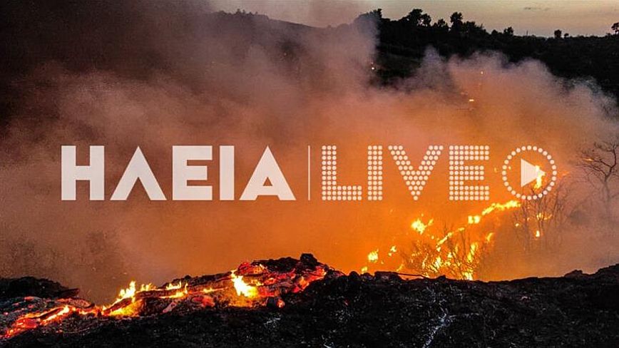 Φωτιά στην Ηλεία: Ολονύχτια μάχη με τις φλόγες για τις πυροσβεστικές δυνάμεις
