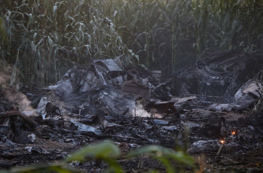 Συγκλονίζουν μαρτυρίες για την συντριβή του Antonov στην Καβάλα &#8211; «Μια πύρινη μπάλα πλησίαζε τη γη»