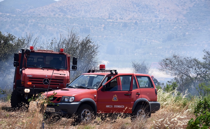 Δύο συλλήψεις για εμπρησμό από πρόθεση στον Ωρωπό