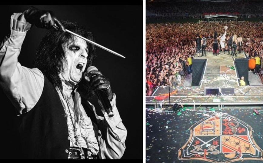 Alice Cooper και Scorpions, σε μια μοναδική συναυλία, έκαναν το ΟΑΚΑ να&#8230; τρίξει