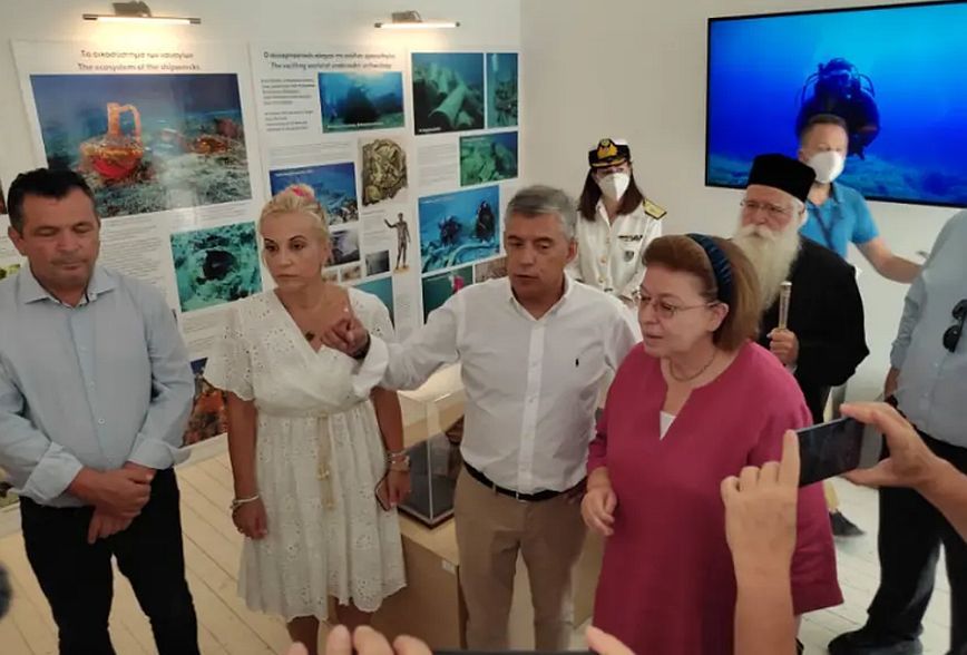 Βόλος: Τρία υποβρύχια μουσεία παραδόθηκαν στο κοινό προς επισκεψιμότητα παρουσία της Λίνας Μενδώνη