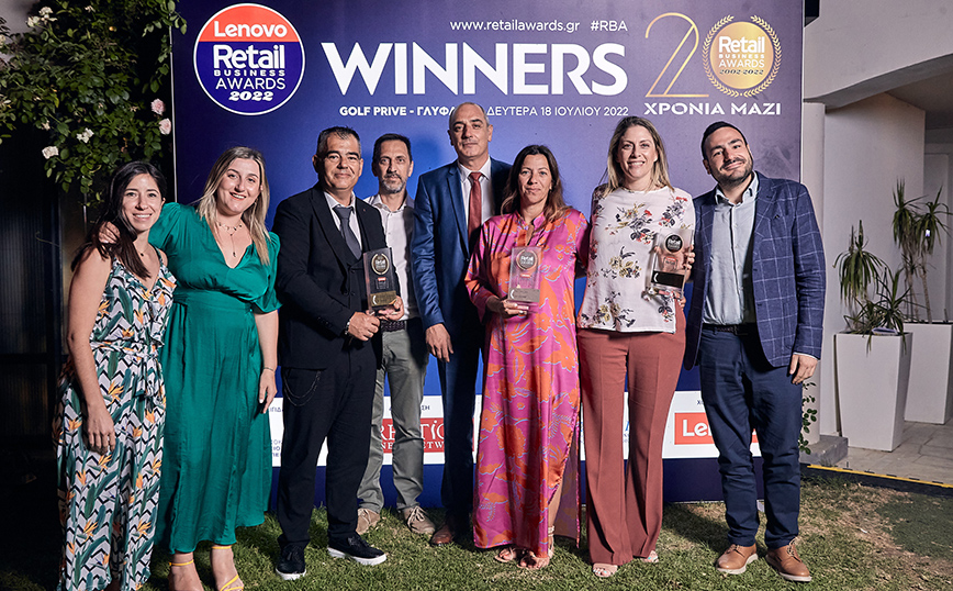 Ο Αριστοτέλης Παντελιάδης αναδείχθηκε Retail Manager of the Year στην επετειακή διοργάνωση Retail Business Awards 2022