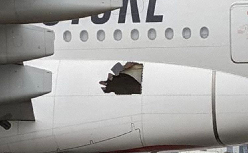 Αεροπλάνο πετούσε επί 14 ώρες με μία τρύπα στην άτρακτο &#8211; Οι πιλότοι δεν ήξεραν τι συνέβη
