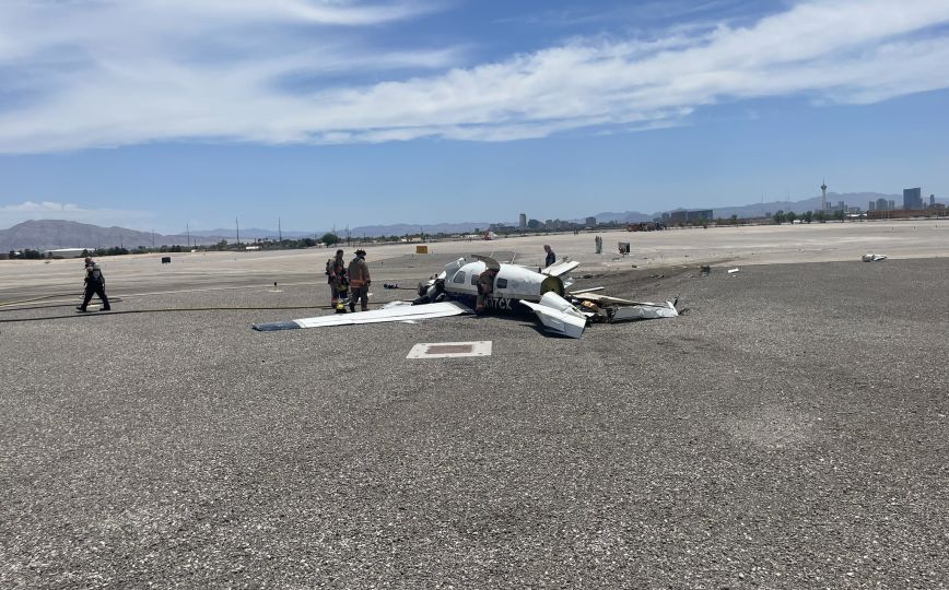 Αεροσκάφη συγκρούστηκαν στον αέρα πάνω από το Λας Βέγκας – Τουλάχιστον 4 νεκροί