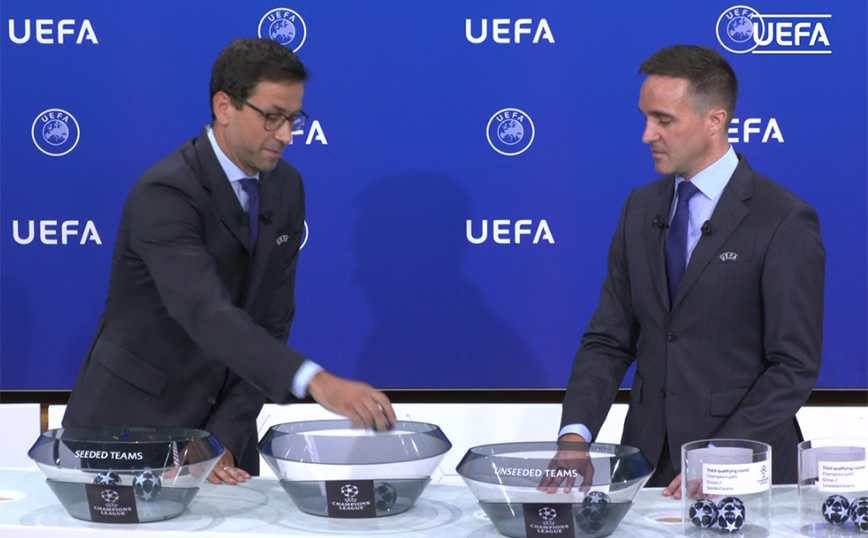 Κλήρωση Champions League: Με Απόλλωνα Λεμεσού μετά τη Μακάμπι Χάιφα ο Ολυμπιακός