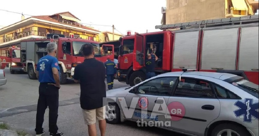 Εύβοια: Αυτοκίνητο «λαμπάδιασε» στην Νέα Αρτάκη