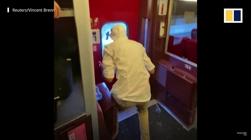 Γαλλία: Επιβάτες εγκλωβίστηκαν σε τρένο χωρίς κλιματιστικό &#8211; Έσπασαν τα παράθυρα για να σωθούν