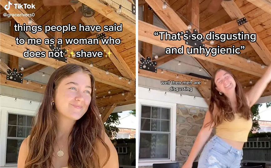 Η 20χρονη έγινε viral γιατί δεν έχει ξυριστεί ποτέ στη ζωή της &#8211; Τι απαντά στα αρνητικά σχόλια
