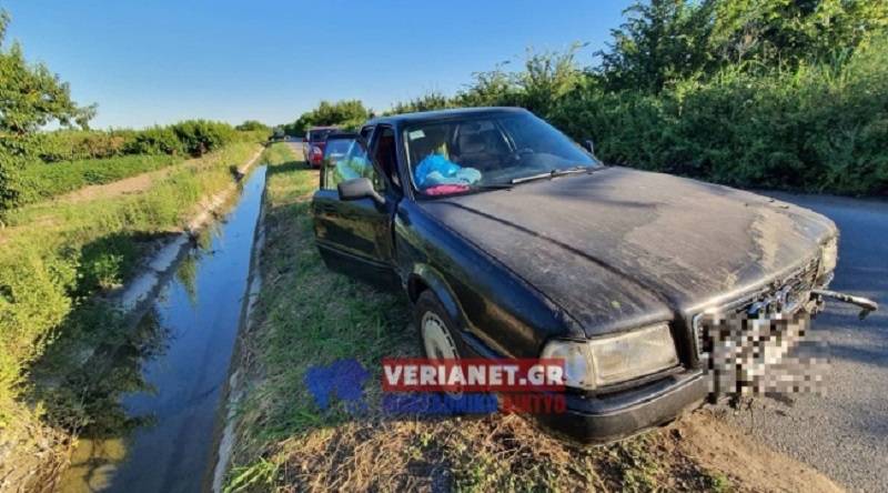 Ημαθία: Ηλικιωμένος ανασύρθηκε νεκρός από αυτοκίνητο που έπεσε σε κανάλι